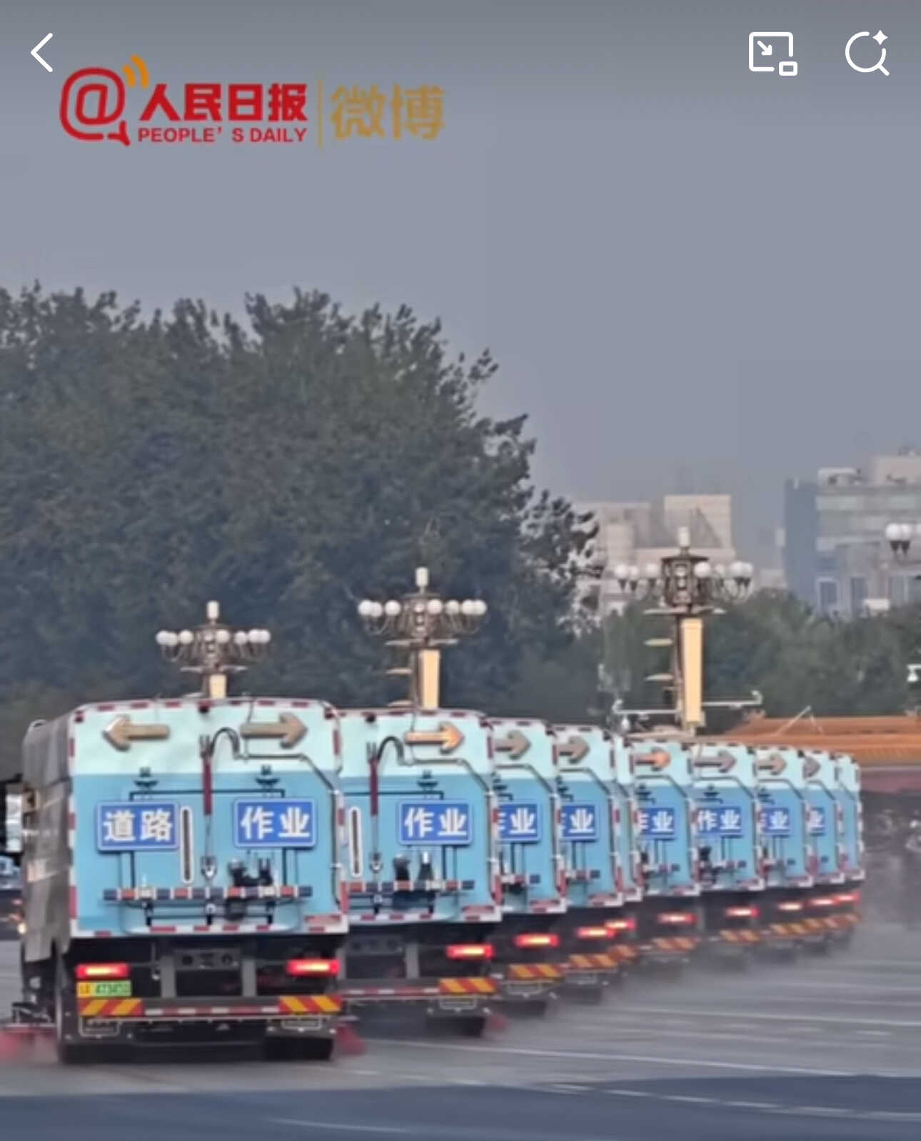 红旗、猛士…今天广场上这些车也很帅!