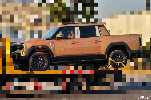 硬核配置叫板“长城炮”？捷途纵横F700无伪装谍照曝光