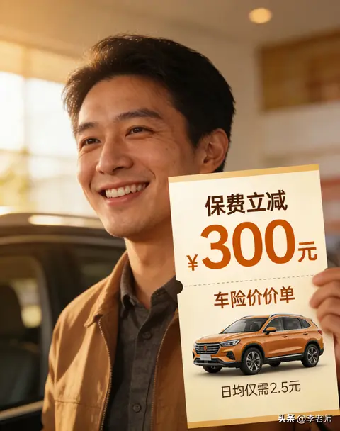 好消息！车险新政执行，1500元就能买全险